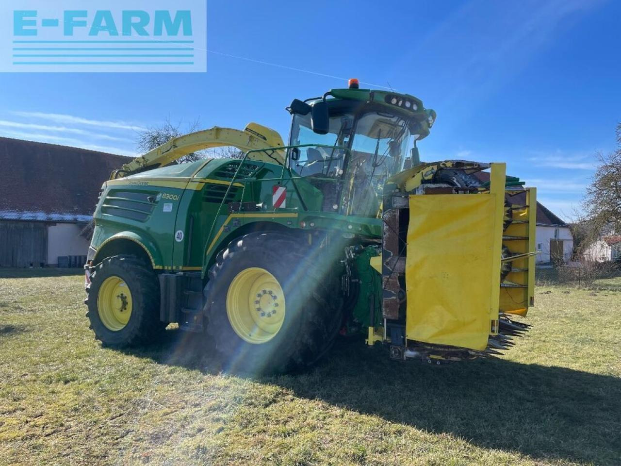 Forage harvester John Deere 8300: picture 7 Forage harvester John Deere 8300: picture 7