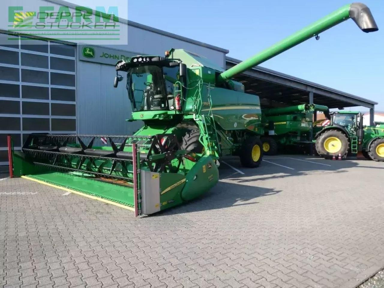 John Deere t550 hm mit 620r + sww - Combine harvester: picture 2 John Deere t550 hm mit 620r + sww - Combine harvester: picture 2