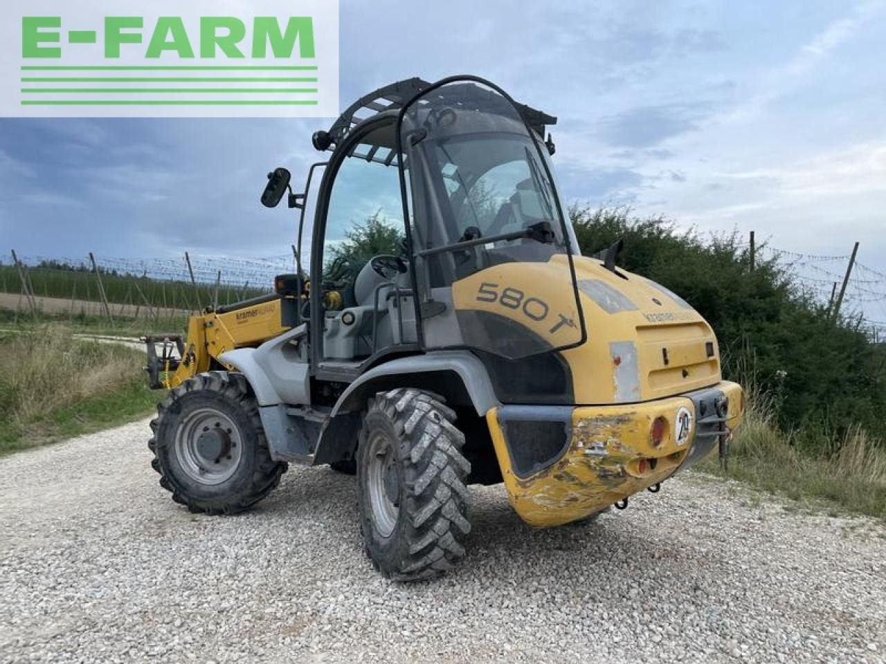 Kramer 580 t - Telescopic handler: picture 4 Kramer 580 t - Telescopic handler: picture 4