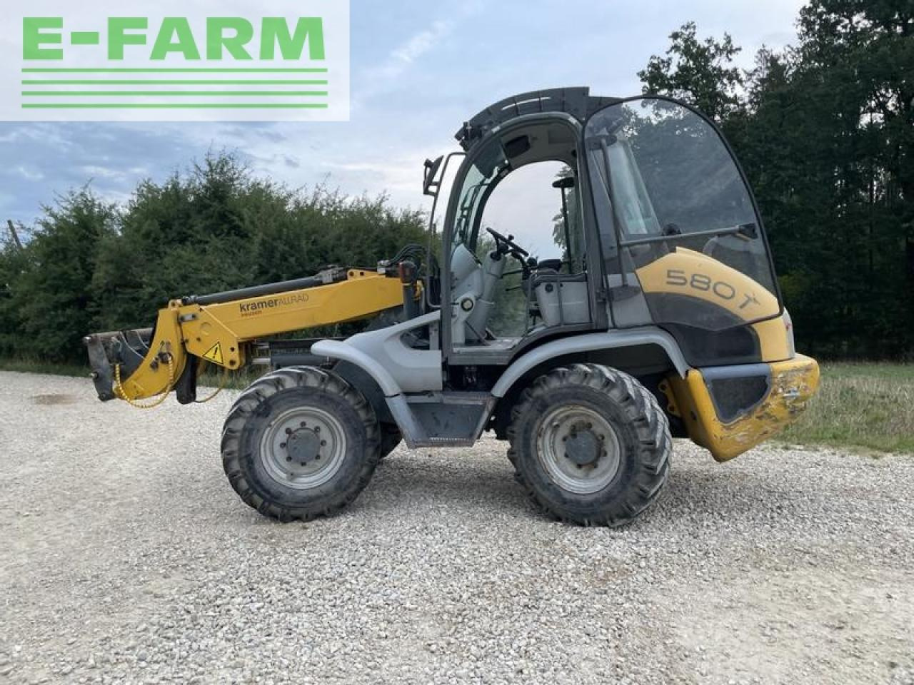 Kramer 580 t - Telescopic handler: picture 3 Kramer 580 t - Telescopic handler: picture 3