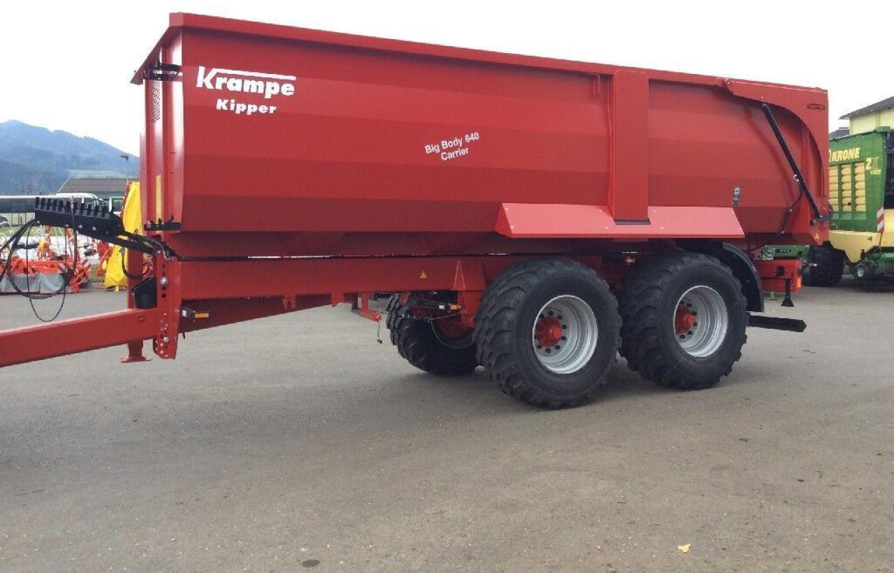 Farm tipping trailer/ Dumper Krampe big body 640: picture 6