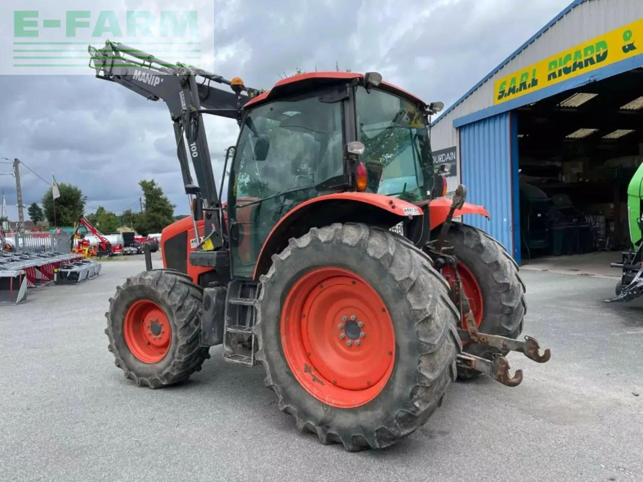 Farm tractor Kubota tracteur agricole m110gx kubota: picture 6