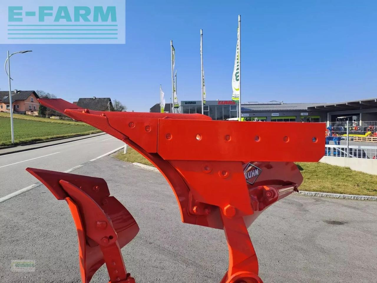 Plow Kuhn vari master 123 - 4 schar pflug: picture 12