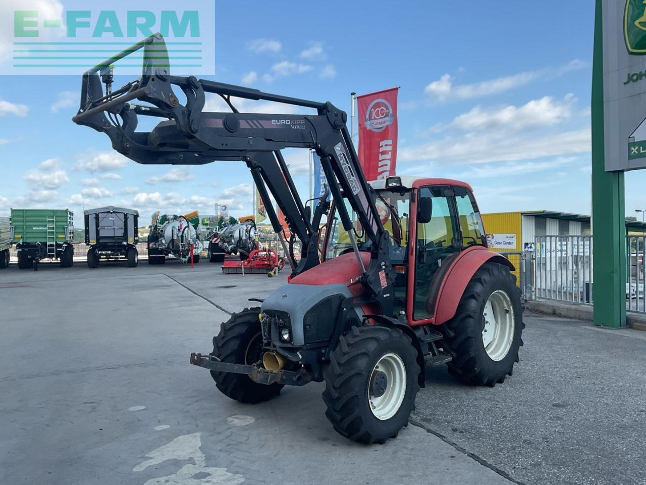 Lindner Geotrac 80 - Farm tractor: picture 1 Lindner Geotrac 80 - Farm tractor: picture 1