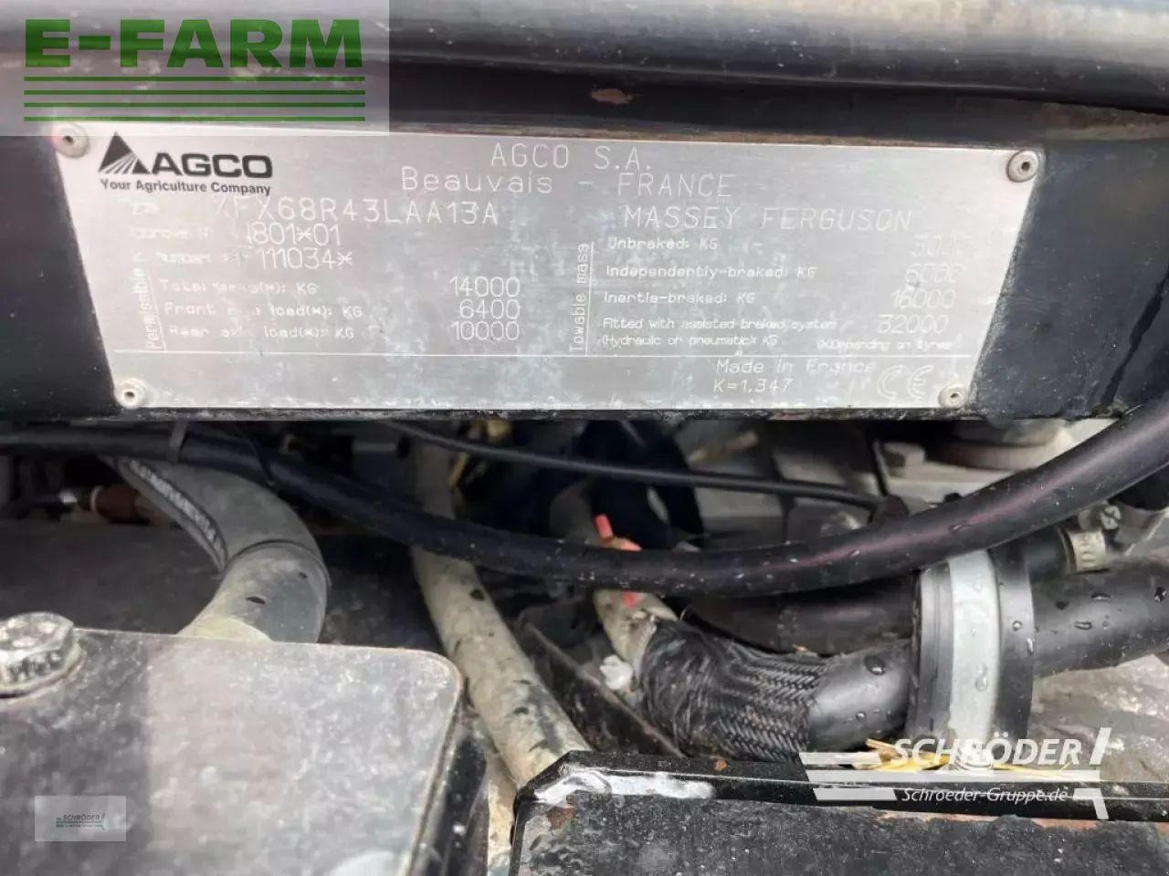 Farm tractor Massey Ferguson 7726 dyna-vt exclusive Exclusive: picture 19 Farm tractor Massey Ferguson 7726 dyna-vt exclusive Exclusive: picture 19