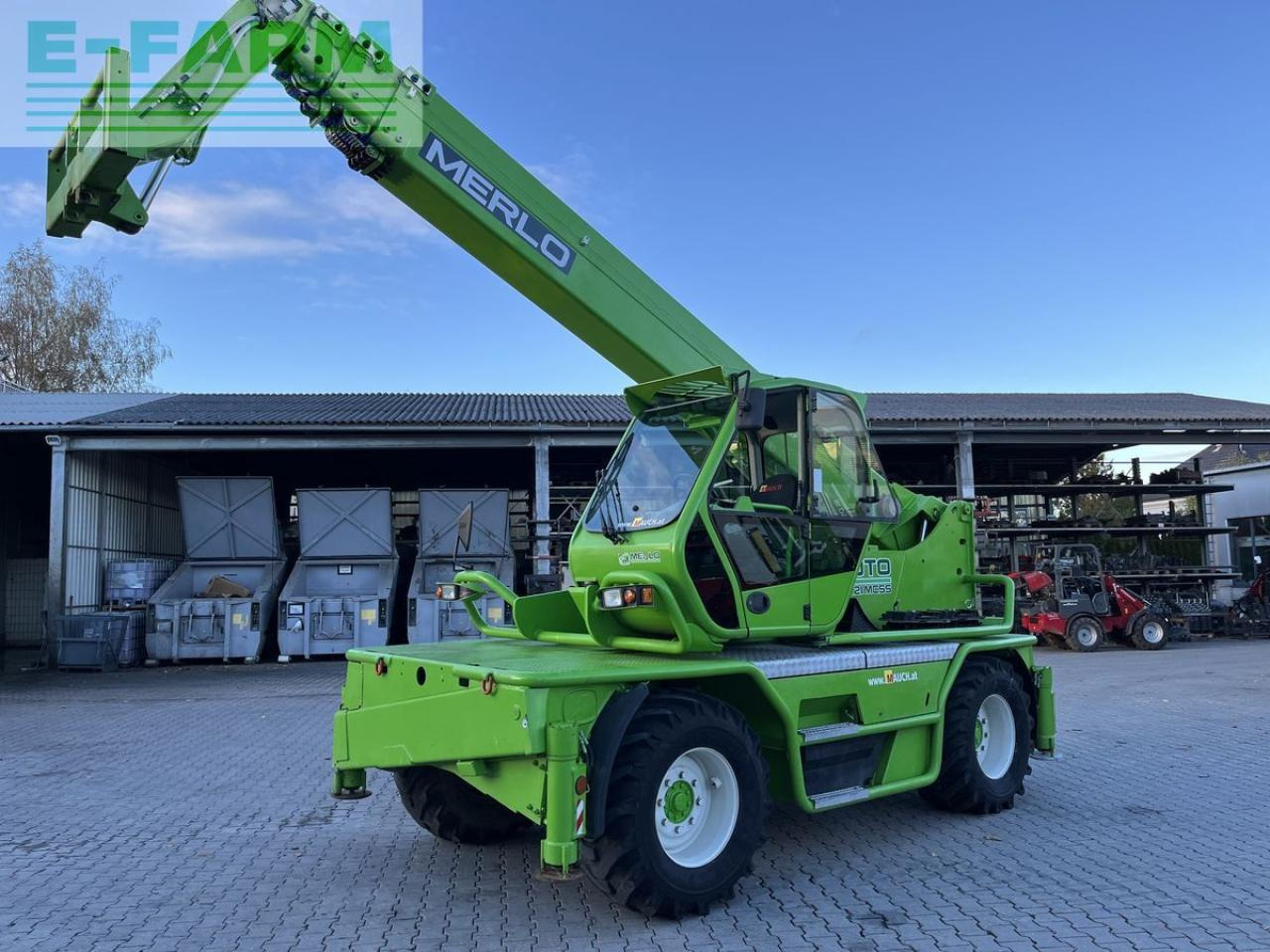 Merlo roto 45.21 mcss mit funksteuerung - Telescopic handler: picture 1 Merlo roto 45.21 mcss mit funksteuerung - Telescopic handler: picture 1