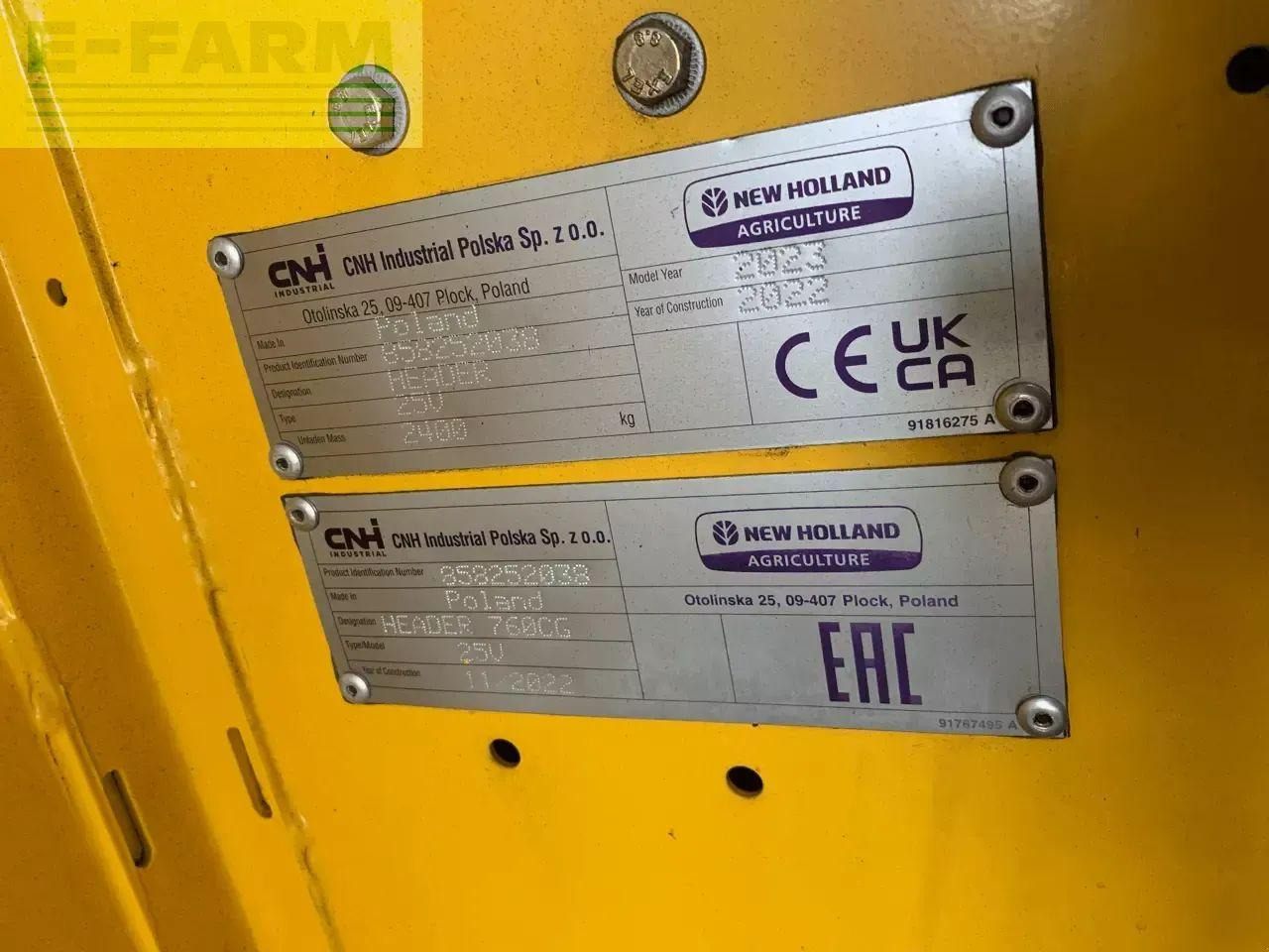 New Holland cx 8.70 - Combine harvester: picture 4 New Holland cx 8.70 - Combine harvester: picture 4