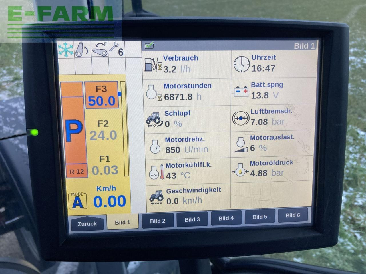 Farm tractor New Holland t7.270 auto command bluepower: picture 10 Farm tractor New Holland t7.270 auto command bluepower: picture 10