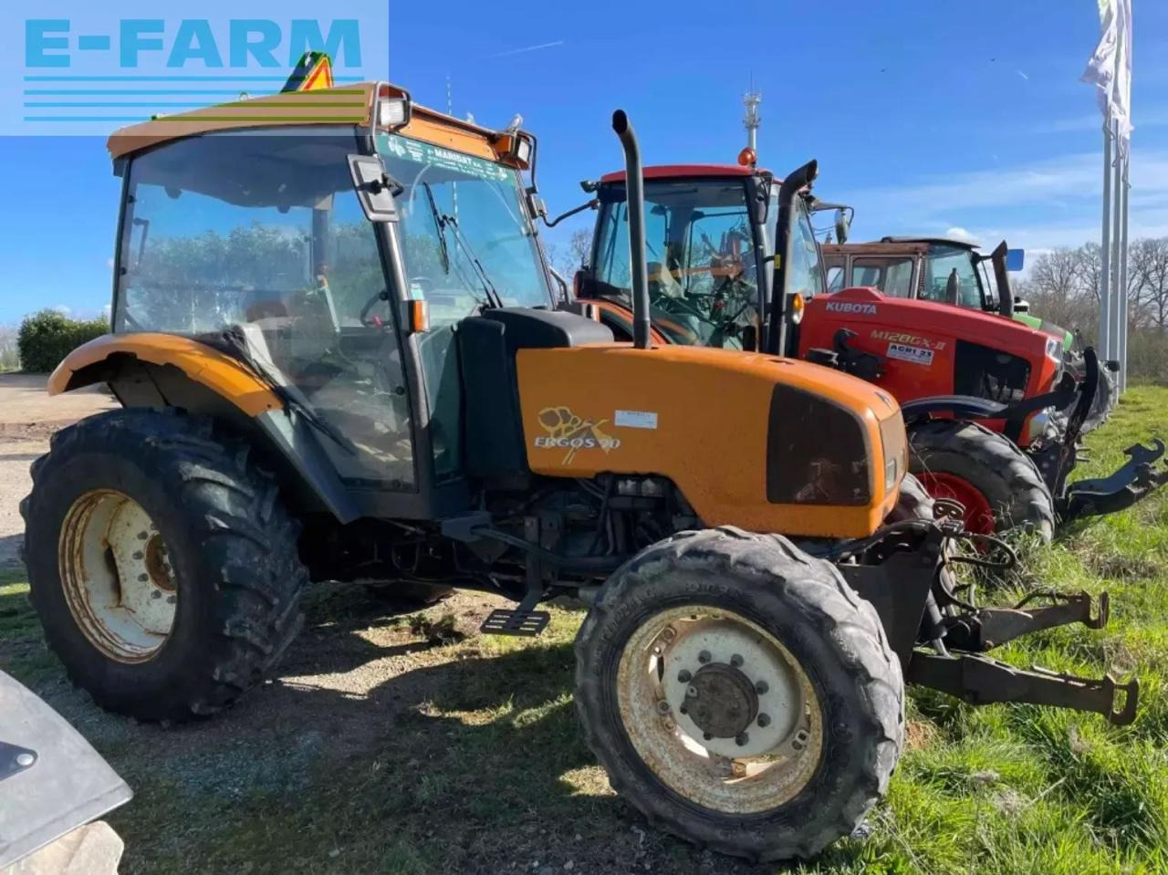 Renault tracteur agricole ergos90 renault - Farm tractor: picture 1 Renault tracteur agricole ergos90 renault - Farm tractor: picture 1