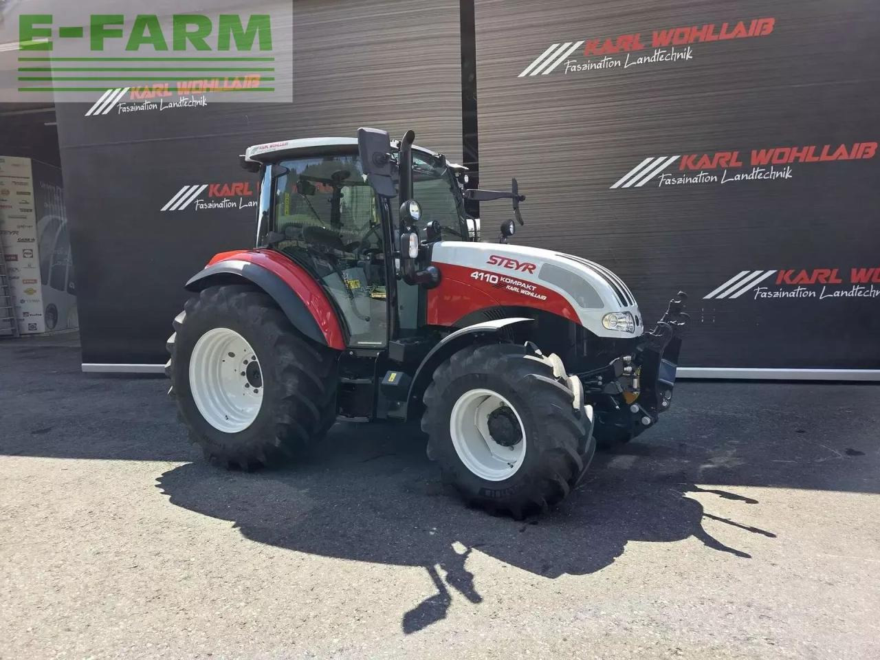 Steyr 4110 kompakt (stage v) - Farm tractor: picture 3 Steyr 4110 kompakt (stage v) - Farm tractor: picture 3