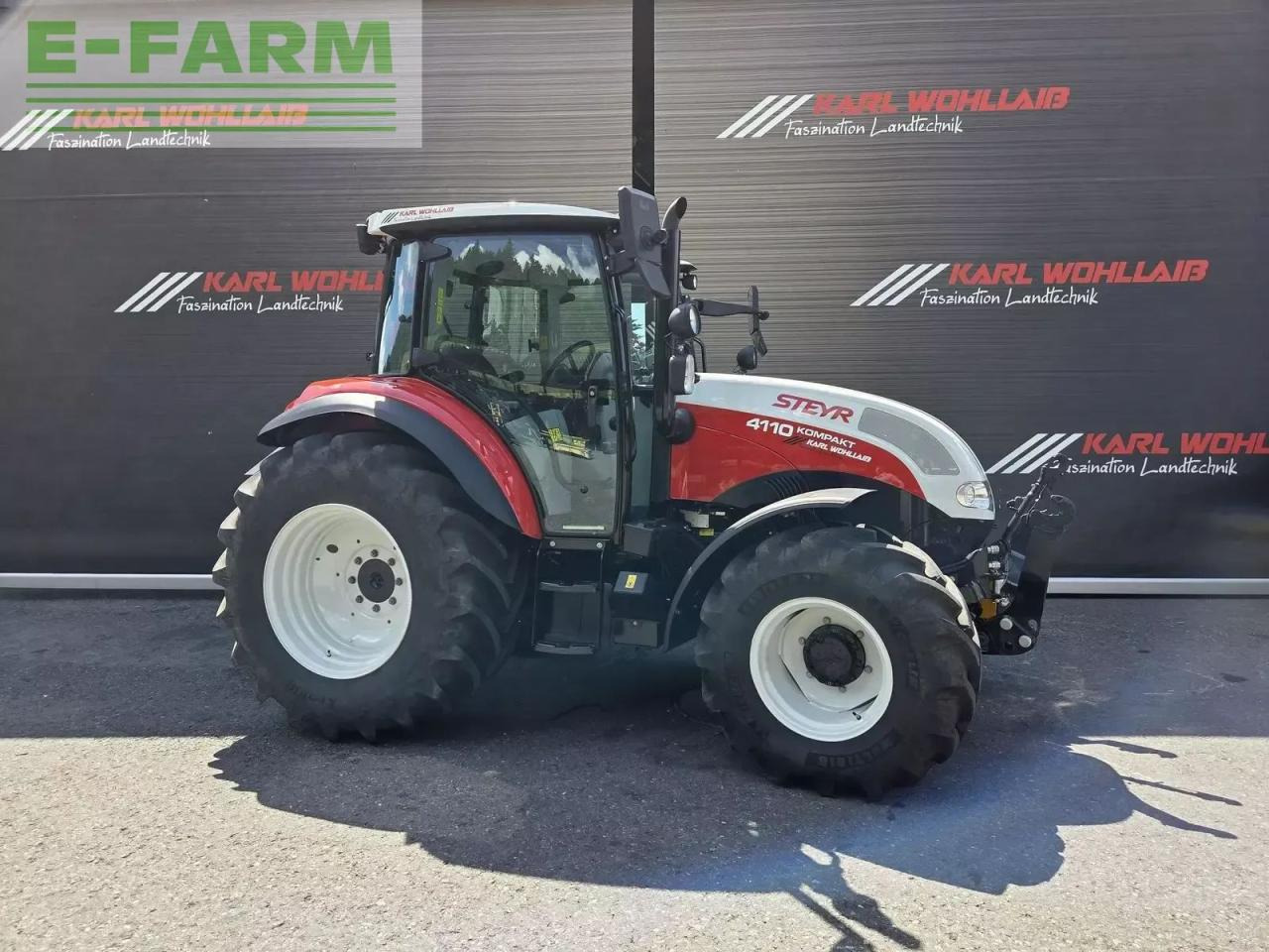 Steyr 4110 kompakt (stage v) - Farm tractor: picture 4 Steyr 4110 kompakt (stage v) - Farm tractor: picture 4