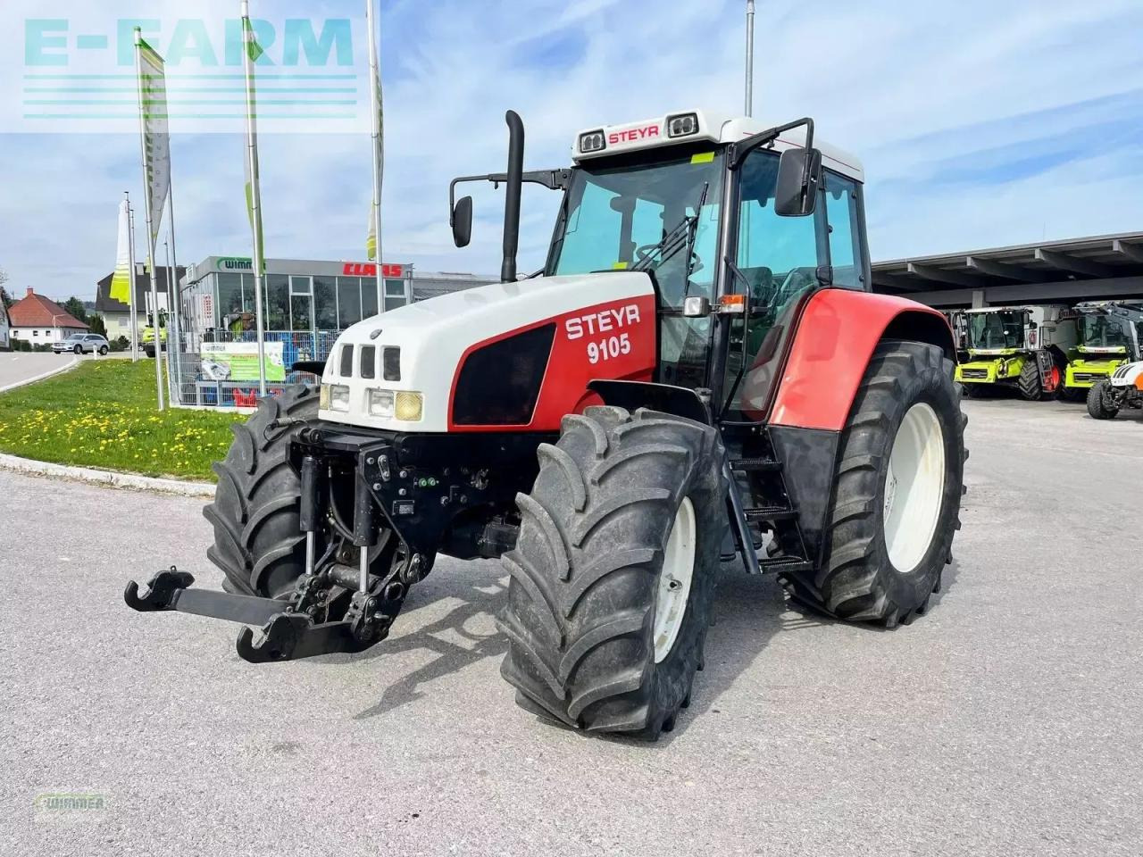 Steyr 9105 a basis - Farm tractor: picture 1 Steyr 9105 a basis - Farm tractor: picture 1