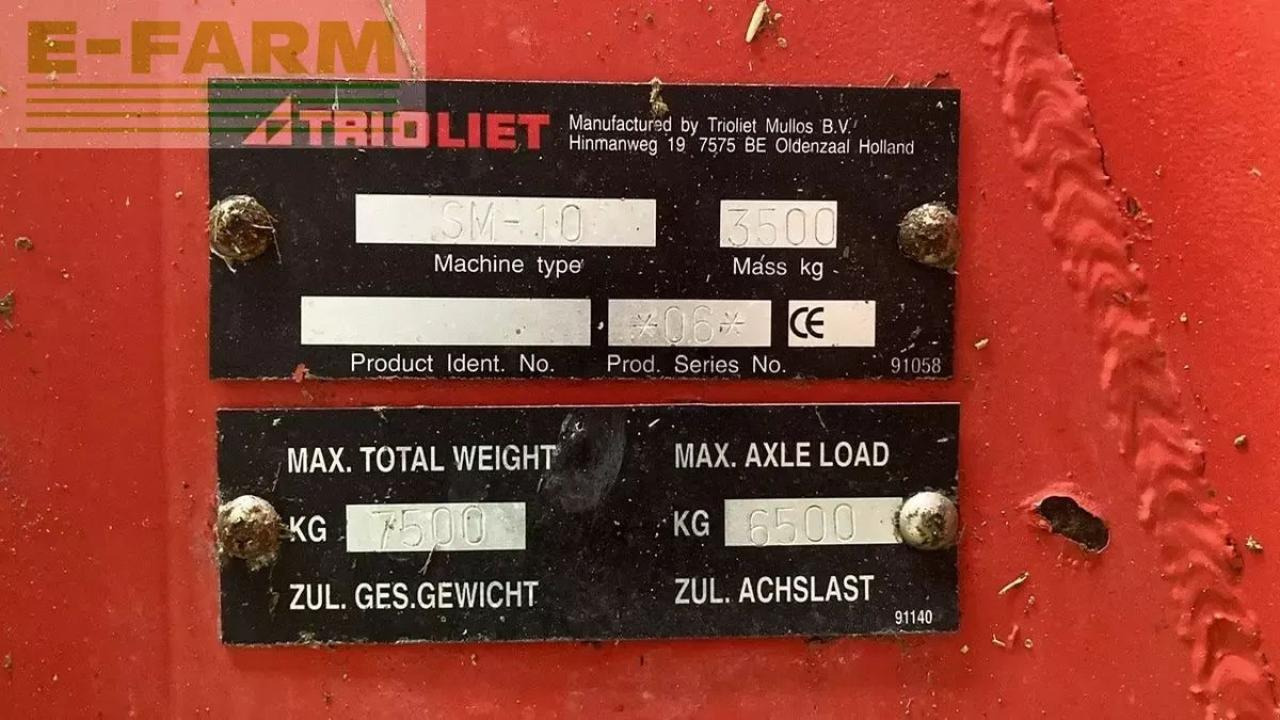 Trioliet solomix 1000 futtermischwagen - Livestock equipment: picture 5 Trioliet solomix 1000 futtermischwagen - Livestock equipment: picture 5