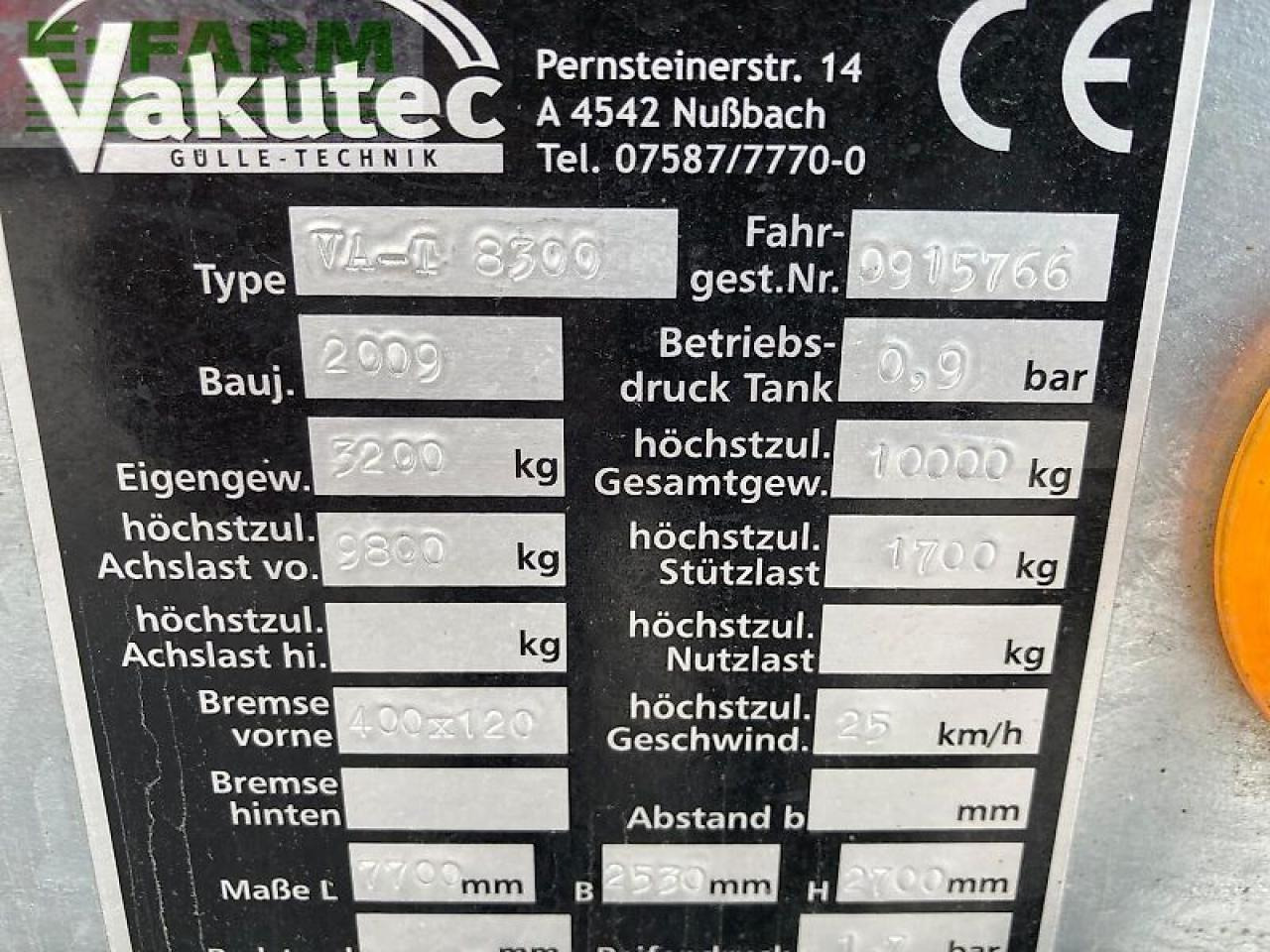 Fertilizing equipment va-t 8300: picture 17