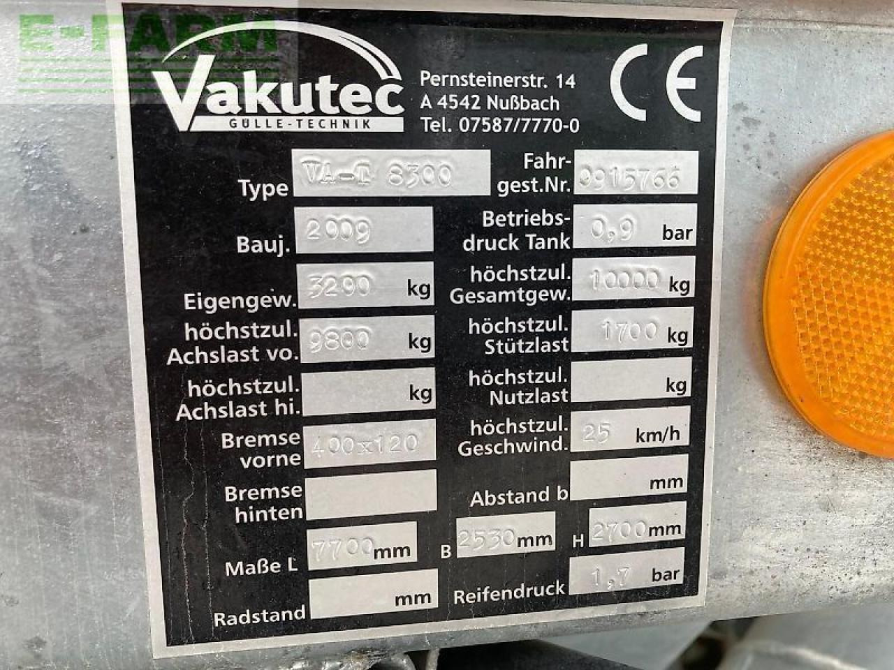 Fertilizing equipment va-t 8300: picture 16