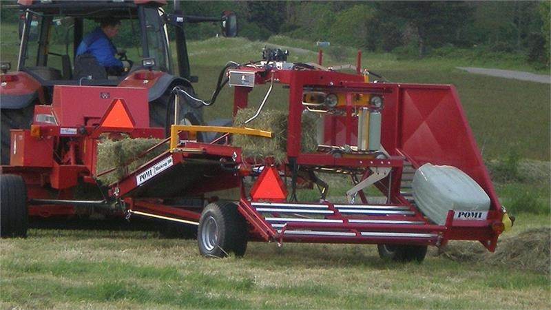 Pomi Mini 100 MF 1839  - Bale wrapper: picture 2 Pomi Mini 100 MF 1839  - Bale wrapper: picture 2