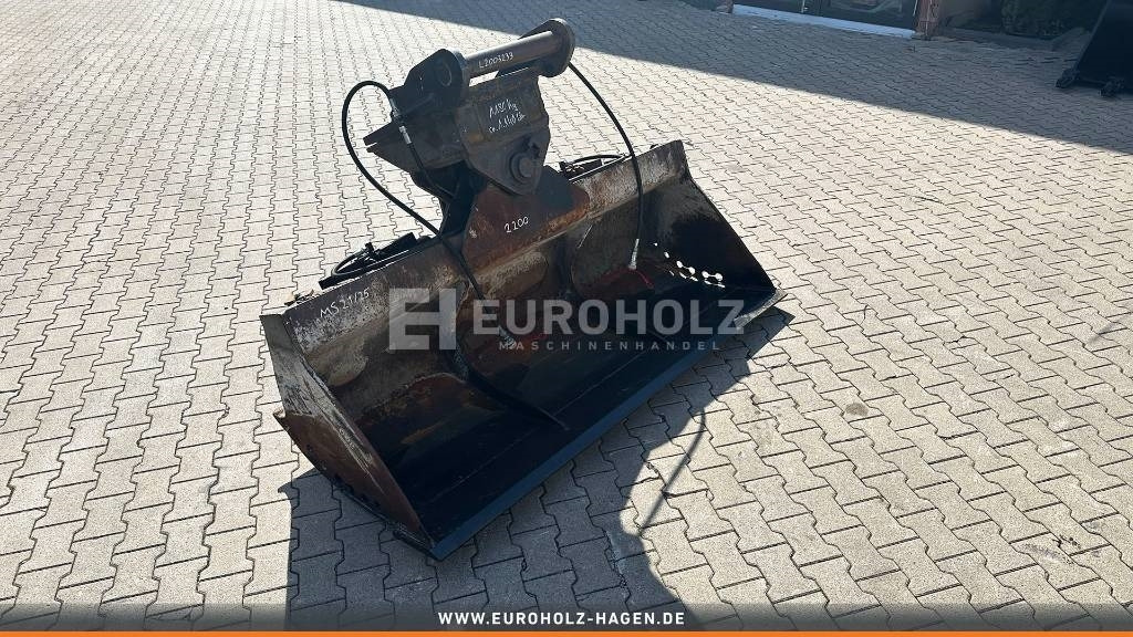 Grabenräumlöffel hydr für MS21 MS25 2200 mm gebr - Excavator bucket for Construction machinery: picture 2 Grabenräumlöffel hydr für MS21 MS25 2200 mm gebr - Excavator bucket for Construction machinery: picture 2