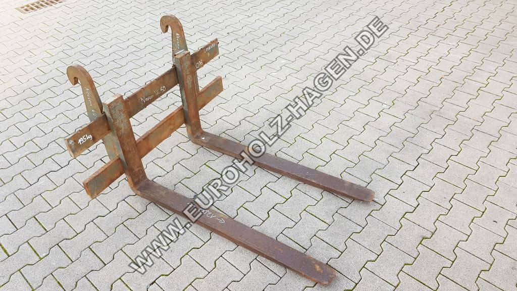 Palettengabel 1200 mm passend für Neuson WL50 - Forks for Construction machinery: picture 1 Palettengabel 1200 mm passend für Neuson WL50 - Forks for Construction machinery: picture 1