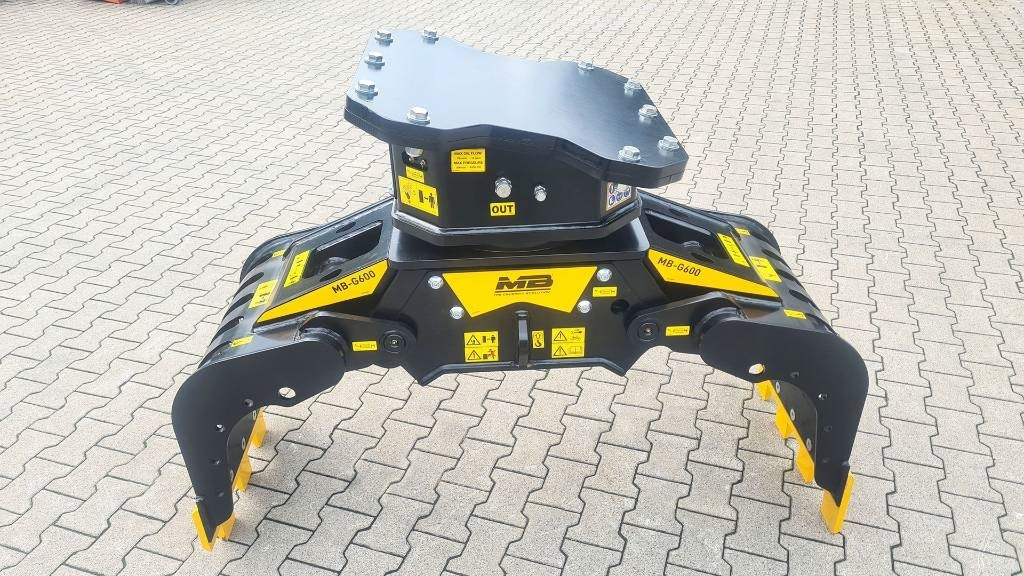 Sortiergreifer MB Crusher MB-G600 S4 6-12 t Messer - Grapple for Construction machinery: picture 1 Sortiergreifer MB Crusher MB-G600 S4 6-12 t Messer - Grapple for Construction machinery: picture 1