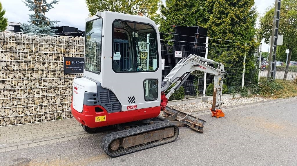 Mini excavator Takeuchi TB219, Minibagger mit neuem Schnellwechsler MS 03: picture 6