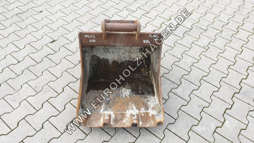 Tieflöffel 600 mm passend Lehnhoff MS03 SW03 gebr - Excavator bucket: picture 2 Tieflöffel 600 mm passend Lehnhoff MS03 SW03 gebr - Excavator bucket: picture 2