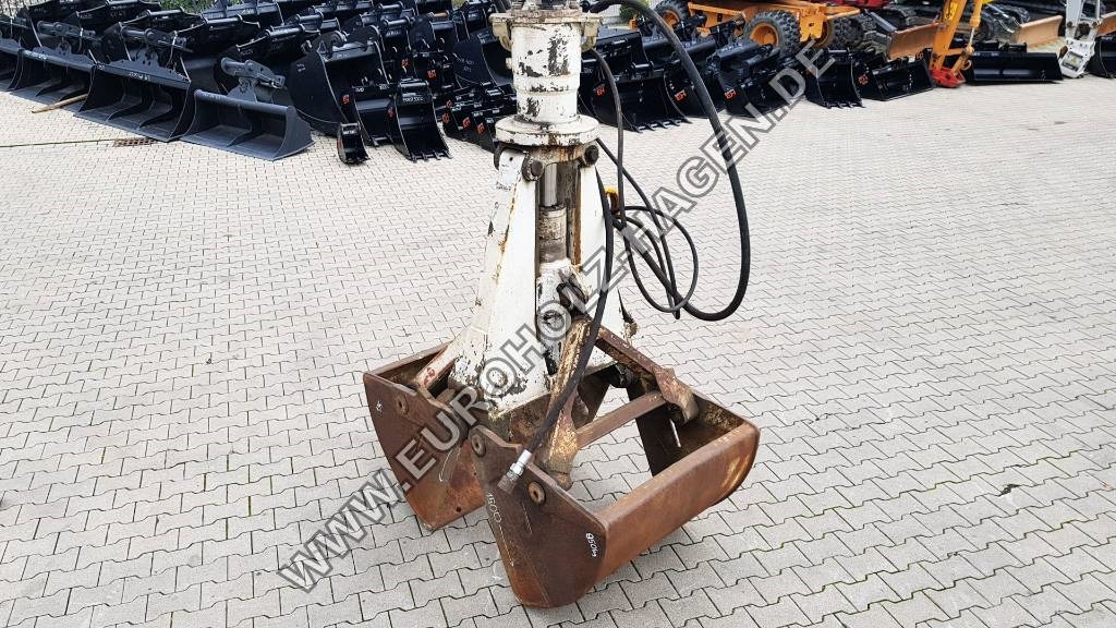 Zweischalengreifer Ø60/120 Schalen 90 cm gebraucht - Clamshell bucket: picture 1 Zweischalengreifer Ø60/120 Schalen 90 cm gebraucht - Clamshell bucket: picture 1