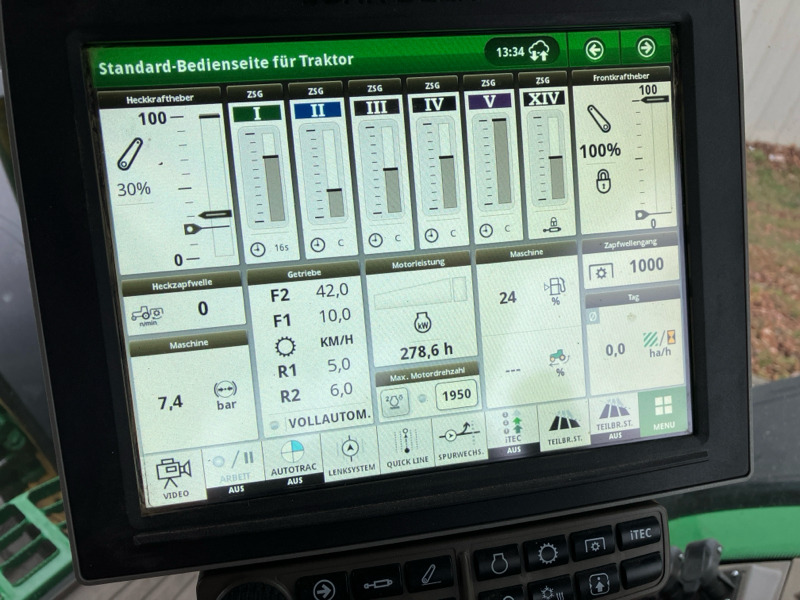 John Deere 7R310/e23/FKH/FZW/PowerGard - Farm tractor: picture 4 John Deere 7R310/e23/FKH/FZW/PowerGard - Farm tractor: picture 4