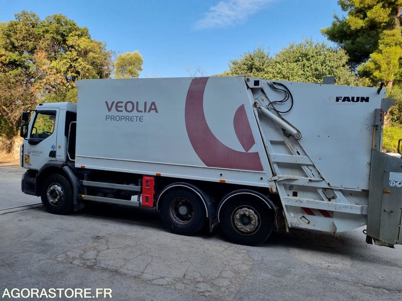 BOM RENAULT 26T FAUN DE 2009 - 210000 KM (R30275) - Garbage truck: picture 1 BOM RENAULT 26T FAUN DE 2009 - 210000 KM (R30275) - Garbage truck: picture 1