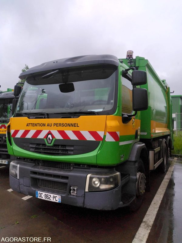 Benne à ordures ménagères Eurovoirie - Garbage truck: picture 1 Benne à ordures ménagères Eurovoirie - Garbage truck: picture 1
