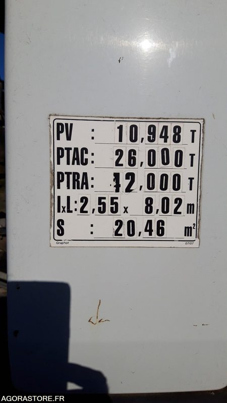 Hook lift truck *CAMION AMPLIROLL 26T: picture 14