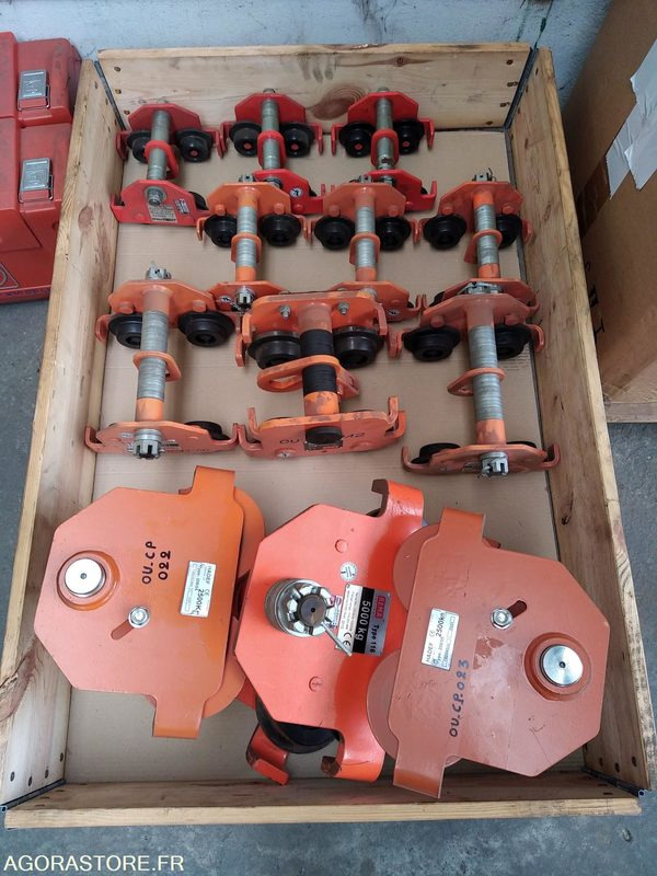 CHARIOT PORTE PALANS (lot de 12 chariots) - Tool/ Equipment: picture 1 CHARIOT PORTE PALANS (lot de 12 chariots) - Tool/ Equipment: picture 1