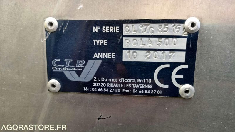 CTP ROLA 500 - 2017 - Asphalt machine: picture 3 CTP ROLA 500 - 2017 - Asphalt machine: picture 3