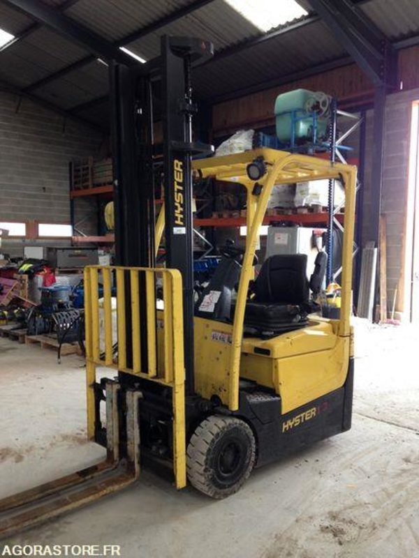 Chariot frontal 3 roues 2014 - Hyster A1.3 XNT - Electric forklift: picture 1 Chariot frontal 3 roues 2014 - Hyster A1.3 XNT - Electric forklift: picture 1