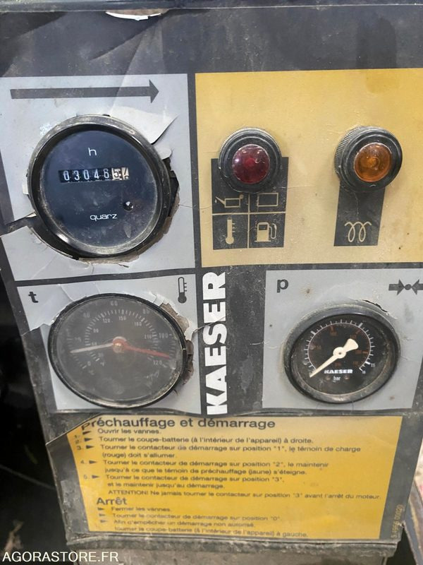 Air compressor Compresseur KAESER M25 2008 TBE: picture 9