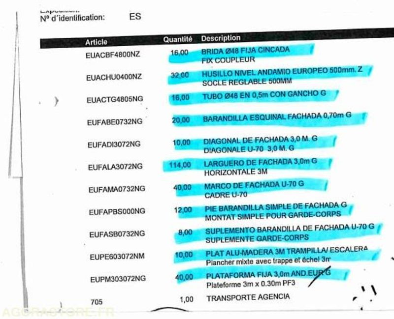 Echafaudage - Tool/ Equipment: picture 4 Echafaudage - Tool/ Equipment: picture 4