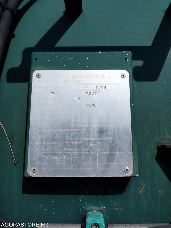 MERCEDES Atego 1828 HUWER 2005 378491KM ROULANT EXPORT UNIQUEMENT - Vacuum truck: picture 5 MERCEDES Atego 1828 HUWER 2005 378491KM ROULANT EXPORT UNIQUEMENT - Vacuum truck: picture 5