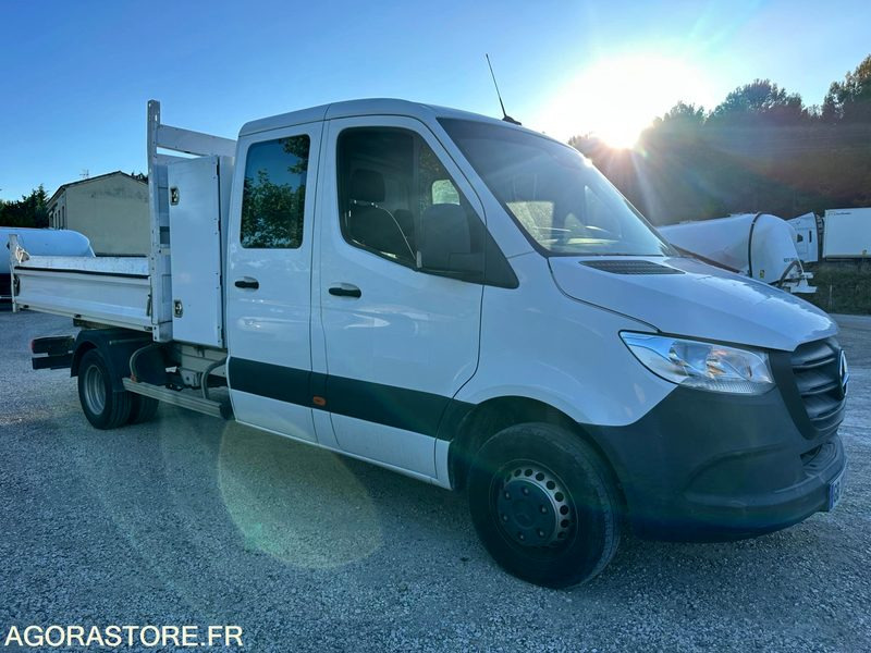 MERCEDES SPRINTER BENNE DOUBLE CABINE 514 CDI 2021 53000 KMS - Tipper van: picture 2 MERCEDES SPRINTER BENNE DOUBLE CABINE 514 CDI 2021 53000 KMS - Tipper van: picture 2