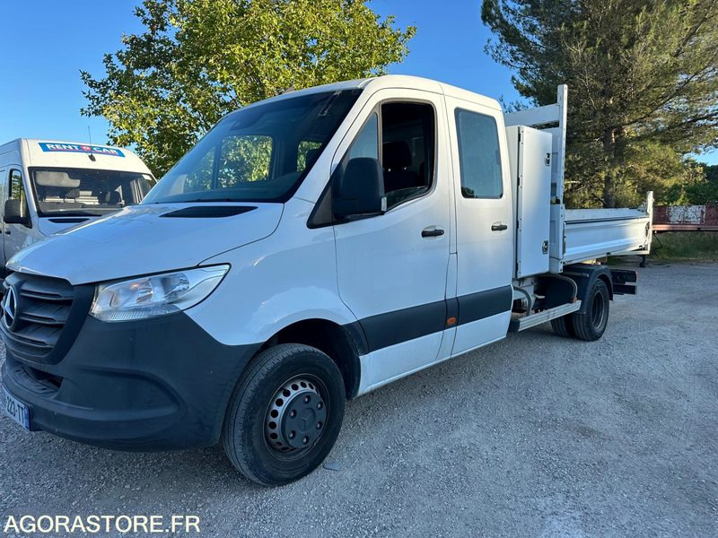 MERCEDES SPRINTER BENNE DOUBLE CABINE 514 CDI 2021 53000 KMS - Tipper van: picture 1 MERCEDES SPRINTER BENNE DOUBLE CABINE 514 CDI 2021 53000 KMS - Tipper van: picture 1