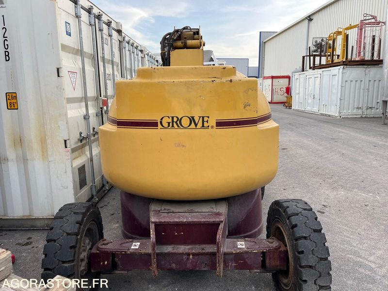 NACELLE ÉLÉVATRICE GROVE AMZ 51 E - 1996 - 1670heures - Aerial platform: picture 3 NACELLE ÉLÉVATRICE GROVE AMZ 51 E - 1996 - 1670heures - Aerial platform: picture 3