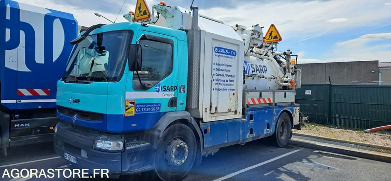 Pompeur 19T Renault/Huwer EV029VE (Vente uniquement export) - Vacuum truck: picture 1 Pompeur 19T Renault/Huwer EV029VE (Vente uniquement export) - Vacuum truck: picture 1