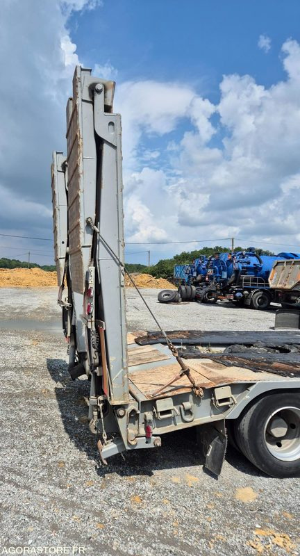 Porte engins 4 essieux - Low loader trailer: picture 5 Porte engins 4 essieux - Low loader trailer: picture 5