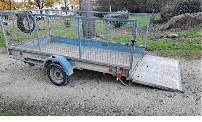 REMORQUE FREINEE AVEC CARTE GRISE - Garden equipment: picture 2 REMORQUE FREINEE AVEC CARTE GRISE - Garden equipment: picture 2