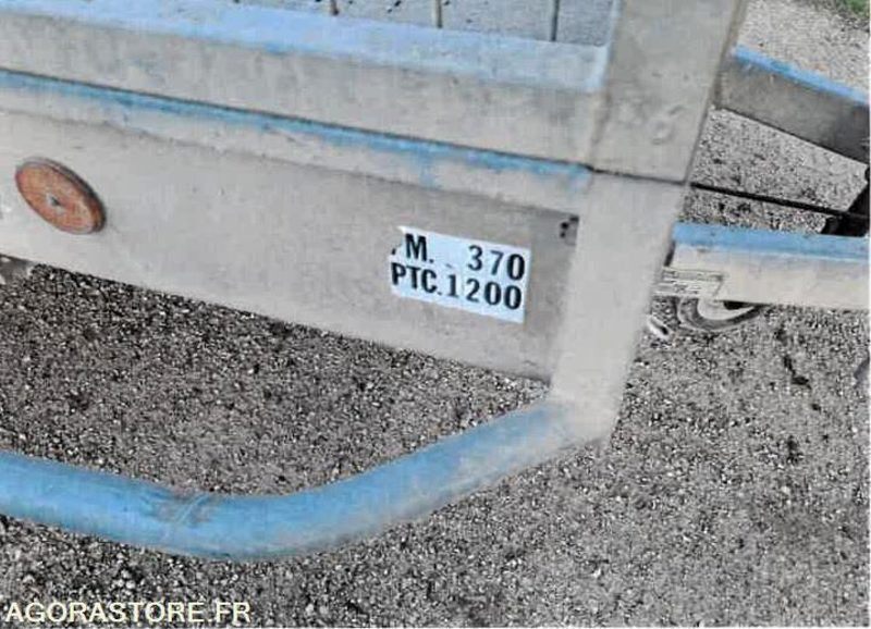 REMORQUE FREINEE AVEC CARTE GRISE - Garden equipment: picture 4 REMORQUE FREINEE AVEC CARTE GRISE - Garden equipment: picture 4