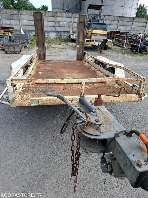 REMORQUE PORTE ENGINS PTC.3,5T DOUBLE ESSIEUX - Plant trailer: picture 5 REMORQUE PORTE ENGINS PTC.3,5T DOUBLE ESSIEUX - Plant trailer: picture 5