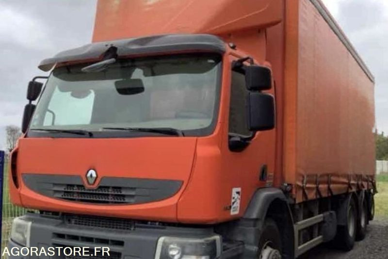 RENAULT LANDER 380.26 6X2 - 26T - 2012 / 475000km - Curtainsider truck: picture 1 RENAULT LANDER 380.26 6X2 - 26T - 2012 / 475000km - Curtainsider truck: picture 1
