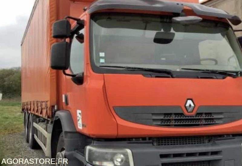 RENAULT LANDER 380.26 6X2 - 26T - 2012 / 475000km - Curtainsider truck: picture 2 RENAULT LANDER 380.26 6X2 - 26T - 2012 / 475000km - Curtainsider truck: picture 2