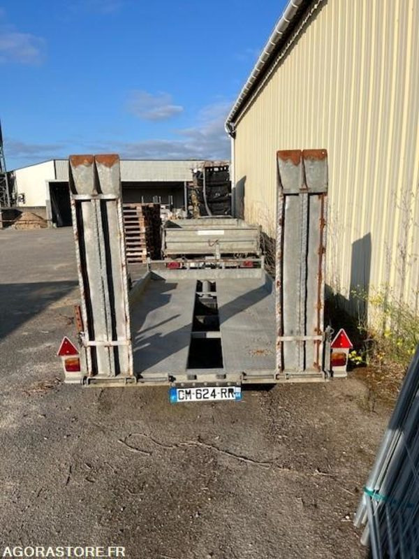 Remorque porte engin Moiroud - Low loader trailer: picture 2 Remorque porte engin Moiroud - Low loader trailer: picture 2