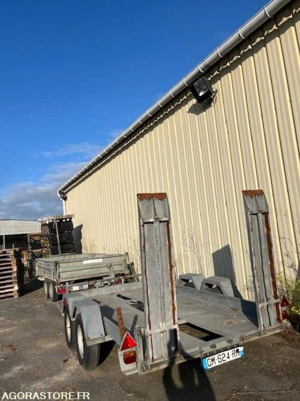 Remorque porte engin Moiroud - Low loader trailer: picture 4 Remorque porte engin Moiroud - Low loader trailer: picture 4