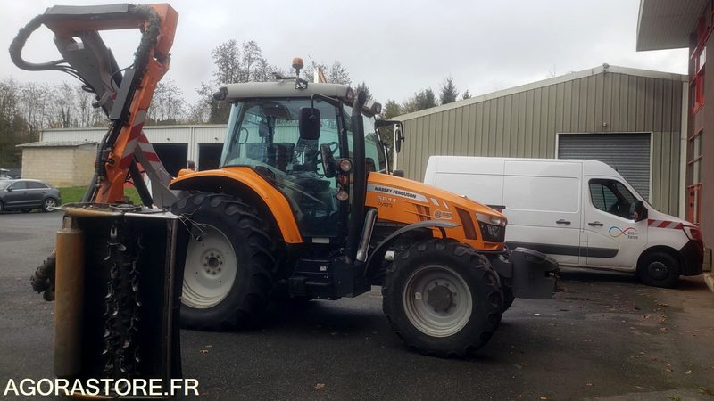Tracteur agricole Massey Fergusson 110CV année 2015 avec épareuse SMA LYNX 2453 - Farm tractor: picture 2 Tracteur agricole Massey Fergusson 110CV année 2015 avec épareuse SMA LYNX 2453 - Farm tractor: picture 2