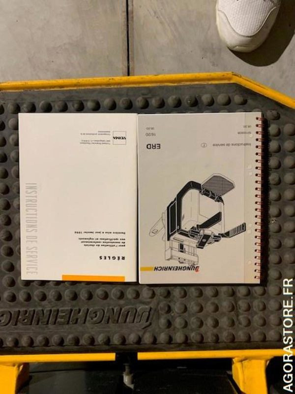 Transpalette électrique sur batteries déchargées. JUNGHEINRICH - Pallet truck: picture 5 Transpalette électrique sur batteries déchargées. JUNGHEINRICH - Pallet truck: picture 5